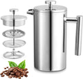 Small 12oz Stainless Steel Insulated French Press Z684043