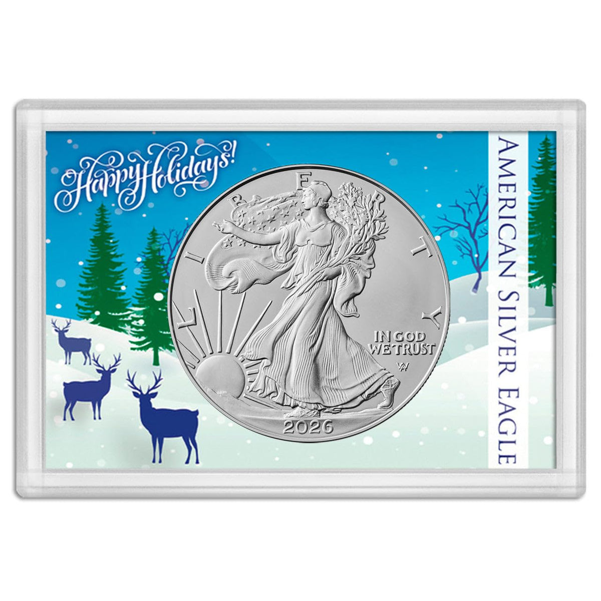 2026 U.S. Silver Eagle 1 oz Brilliant Uncirculated Dollar M371674
