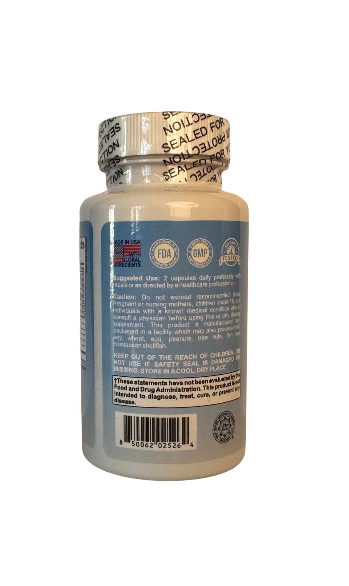 Thyroid Support Supplement Capsules U85392