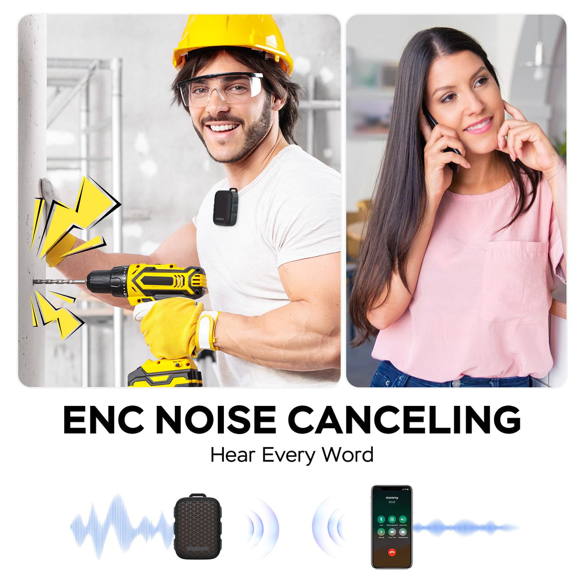 Wearable Bluetooth Speakers IP67 Waterproof Clip On Small Speaker M82388