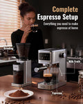 Espresso Machine with Grinder and 48 Grind Settings I27589