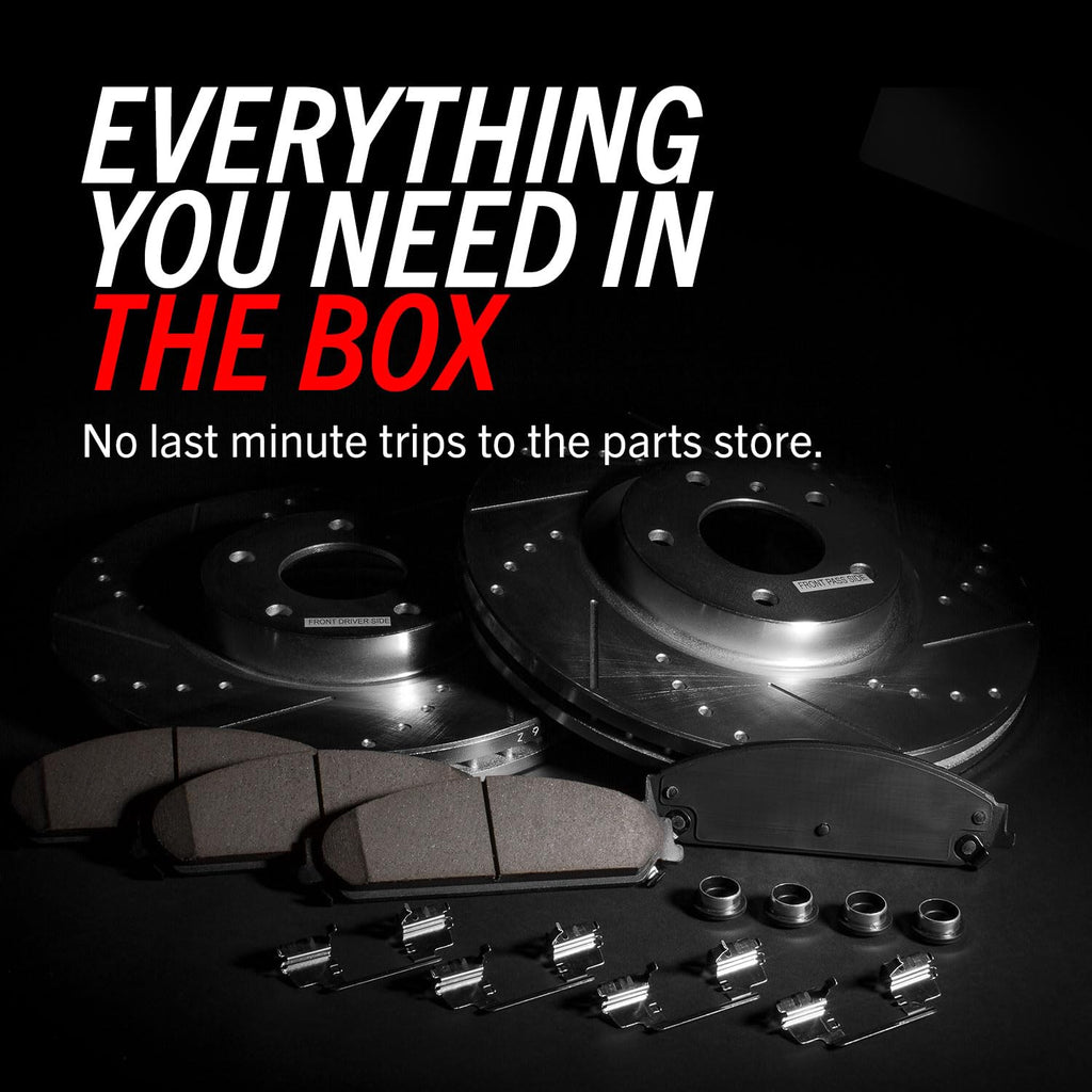 Brake Pad & Rotor Kit Front & Rear K818