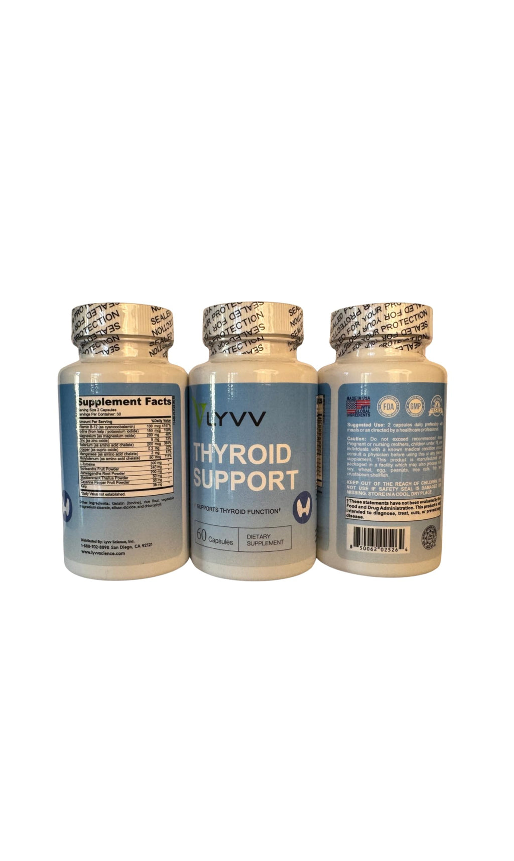 Thyroid Support Supplement Capsules U85392