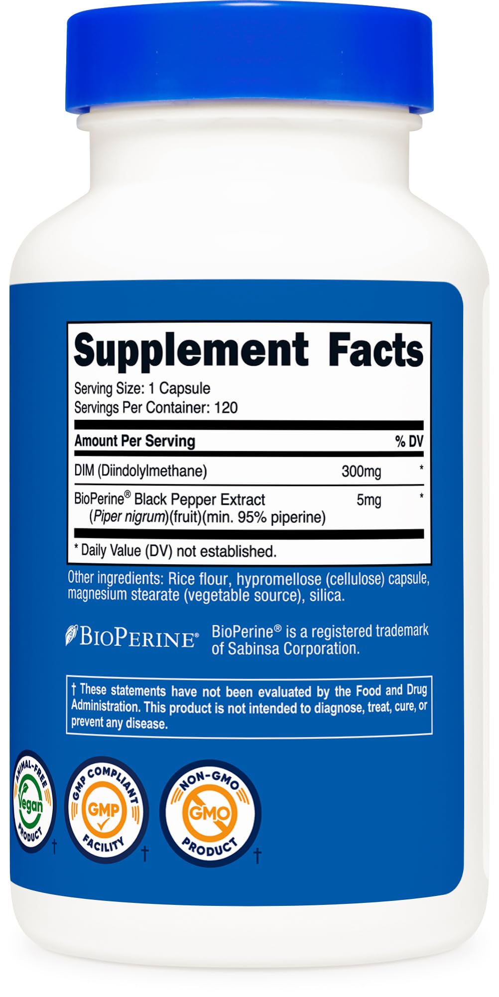 300mg 120 Vegetarian Capsules A821764