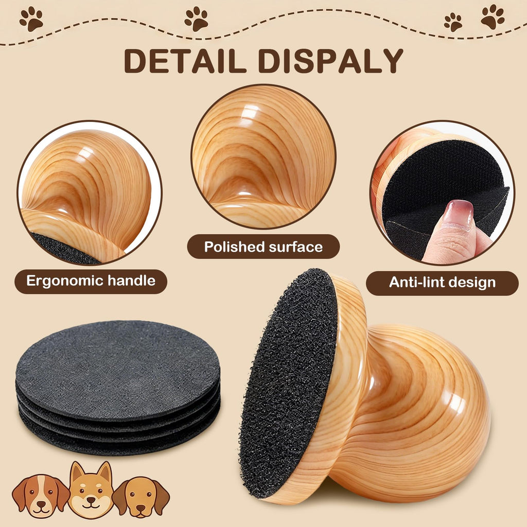 Dog Nail File Grinder Board with 4-Pack Replaceable Sandpaper Discs V907