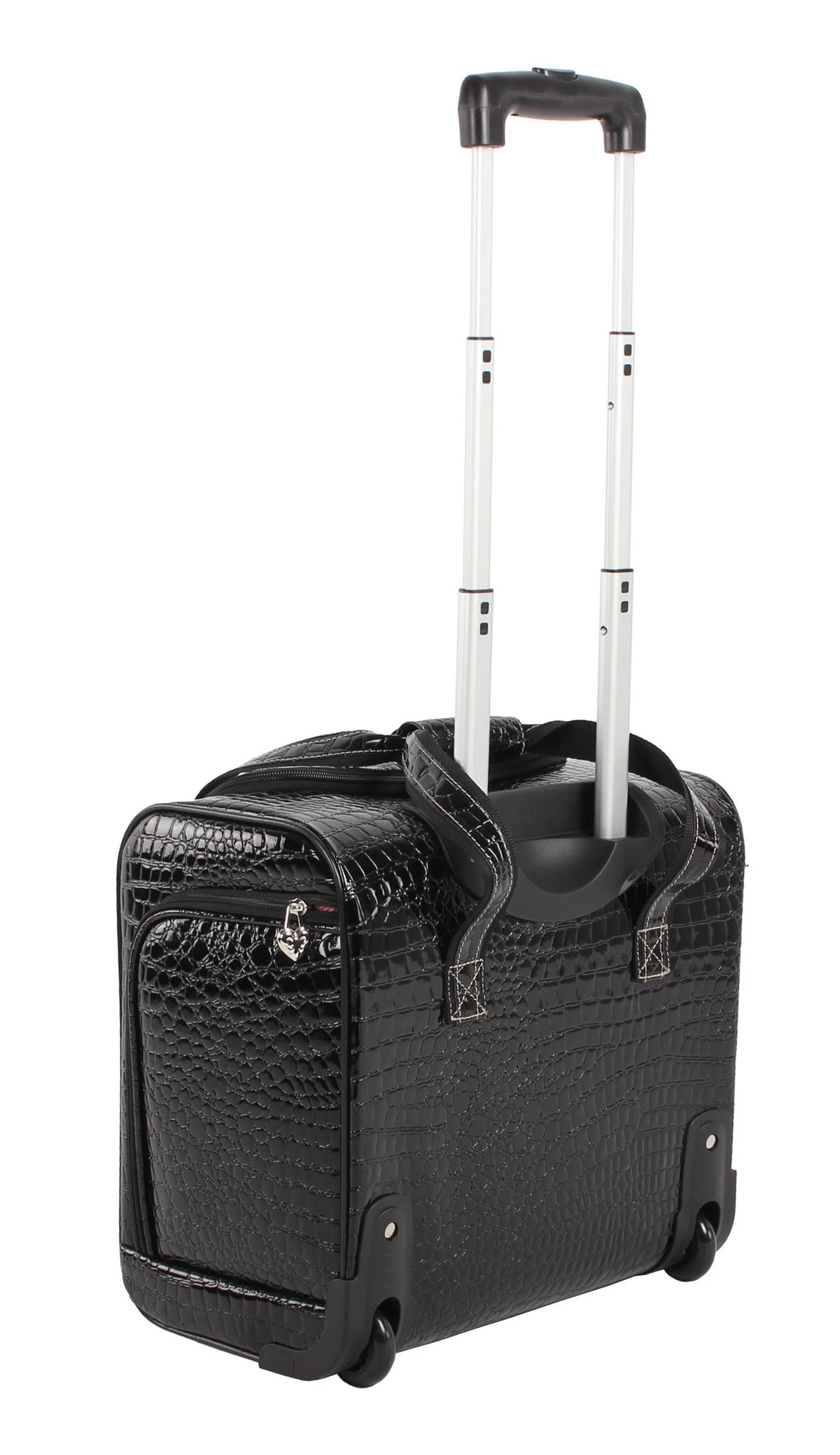 15 Inch Black PVC Underseat Luggage L296169