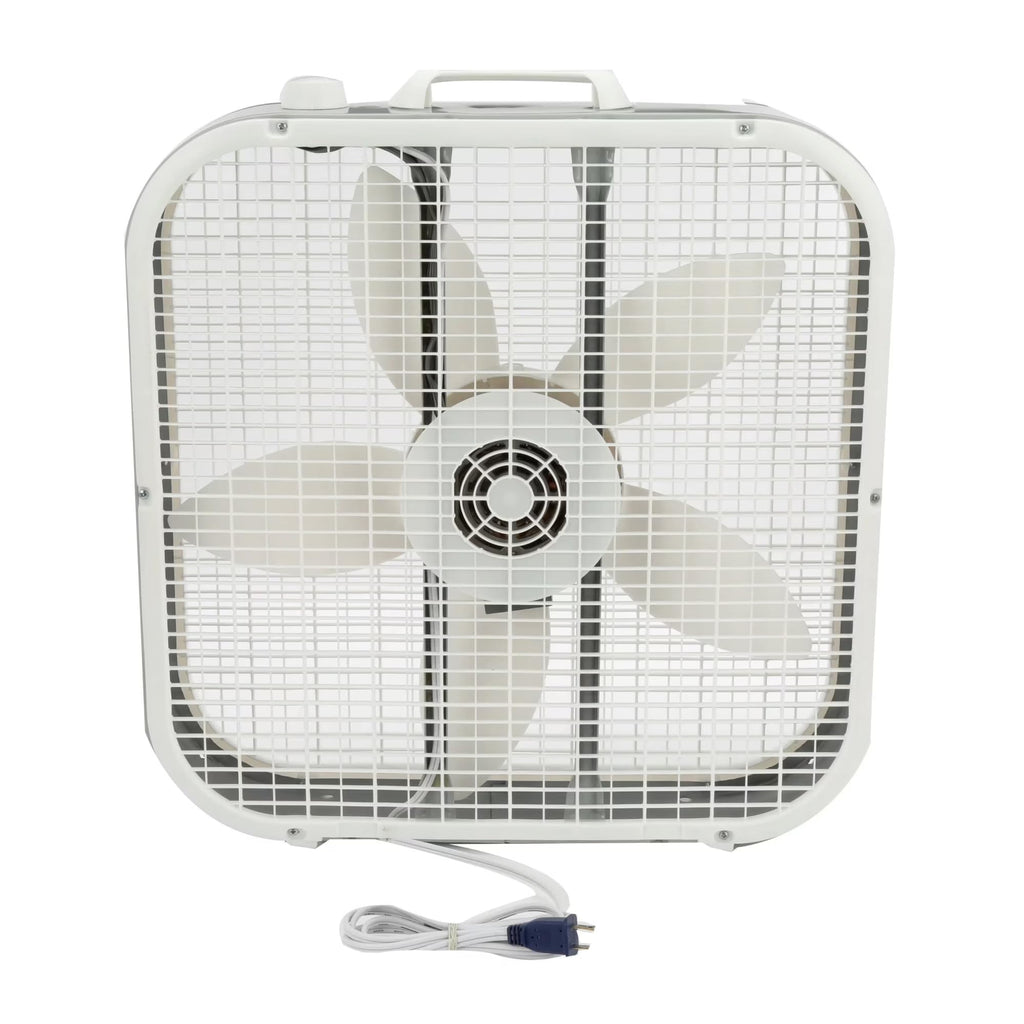 20 Inch White Box Fan P763