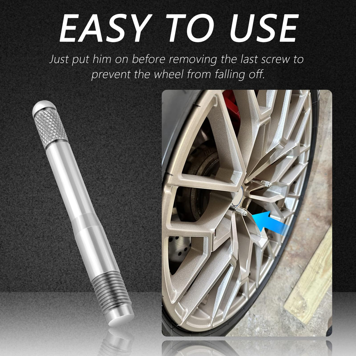 M14x1.5 Stainless Steel Wheel Alignment Pin Q721