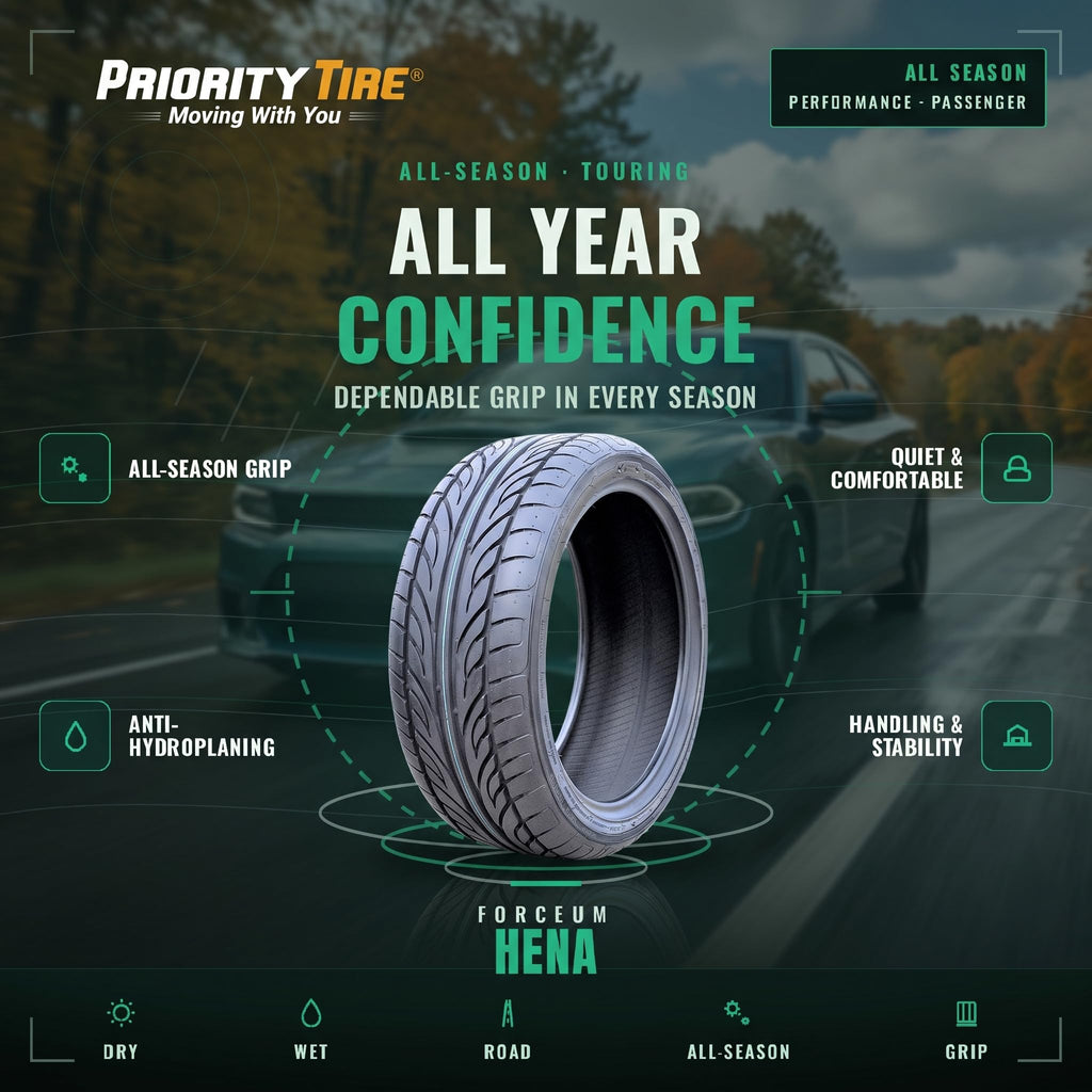 4 x 235/45ZR17 97W XL All Season Passenger Tires W40731