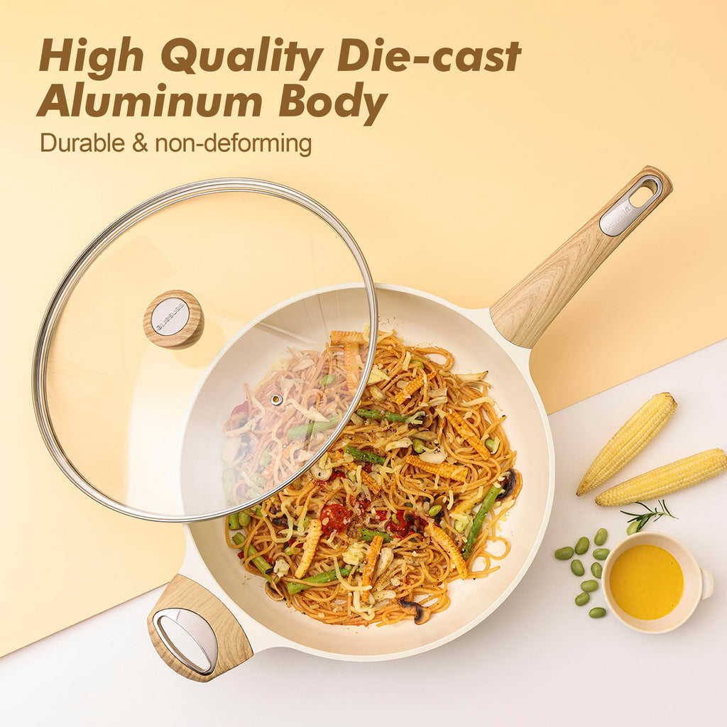 14 Piece Non Stick Ceramic Cookware Set U42105
