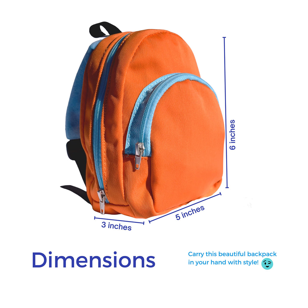 Orange Diabetic Supply Bag C712