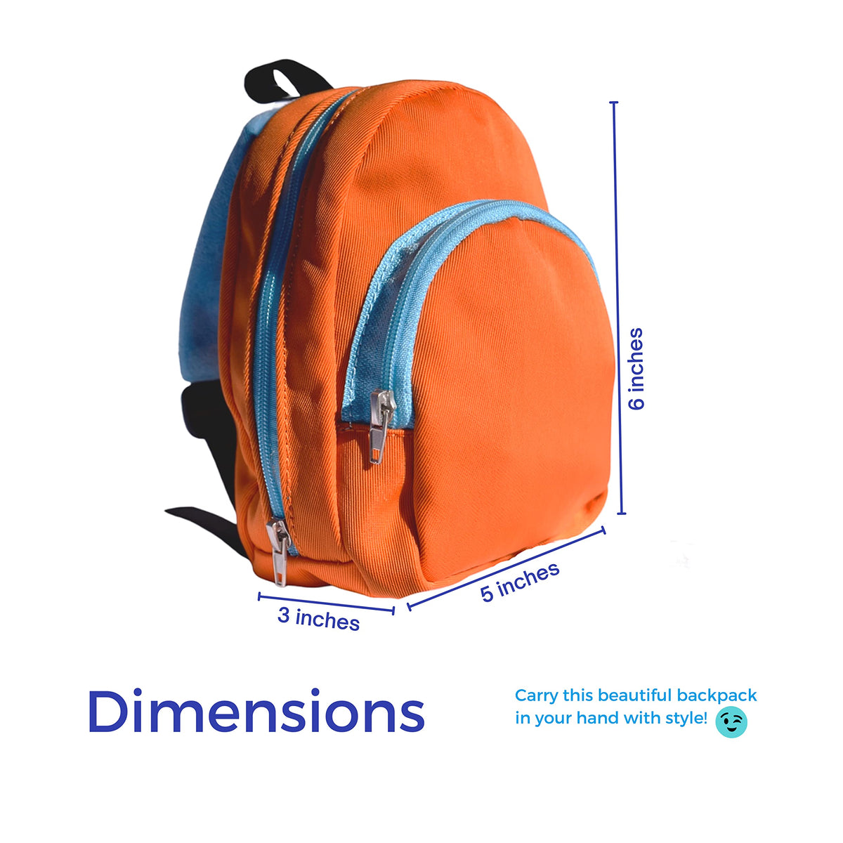 Orange Diabetic Supply Bag C712