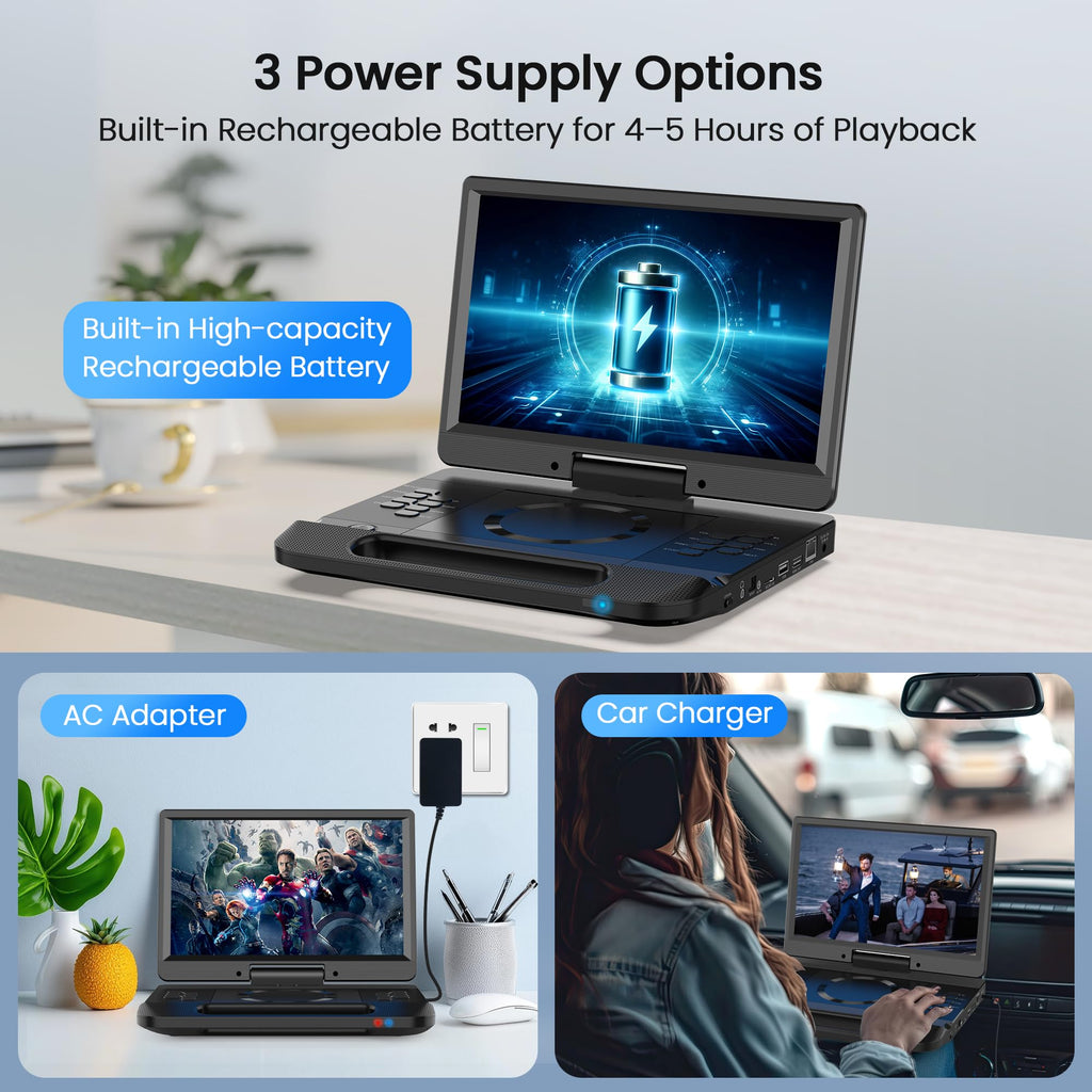 13.3” Portable Blu-ray Player O101