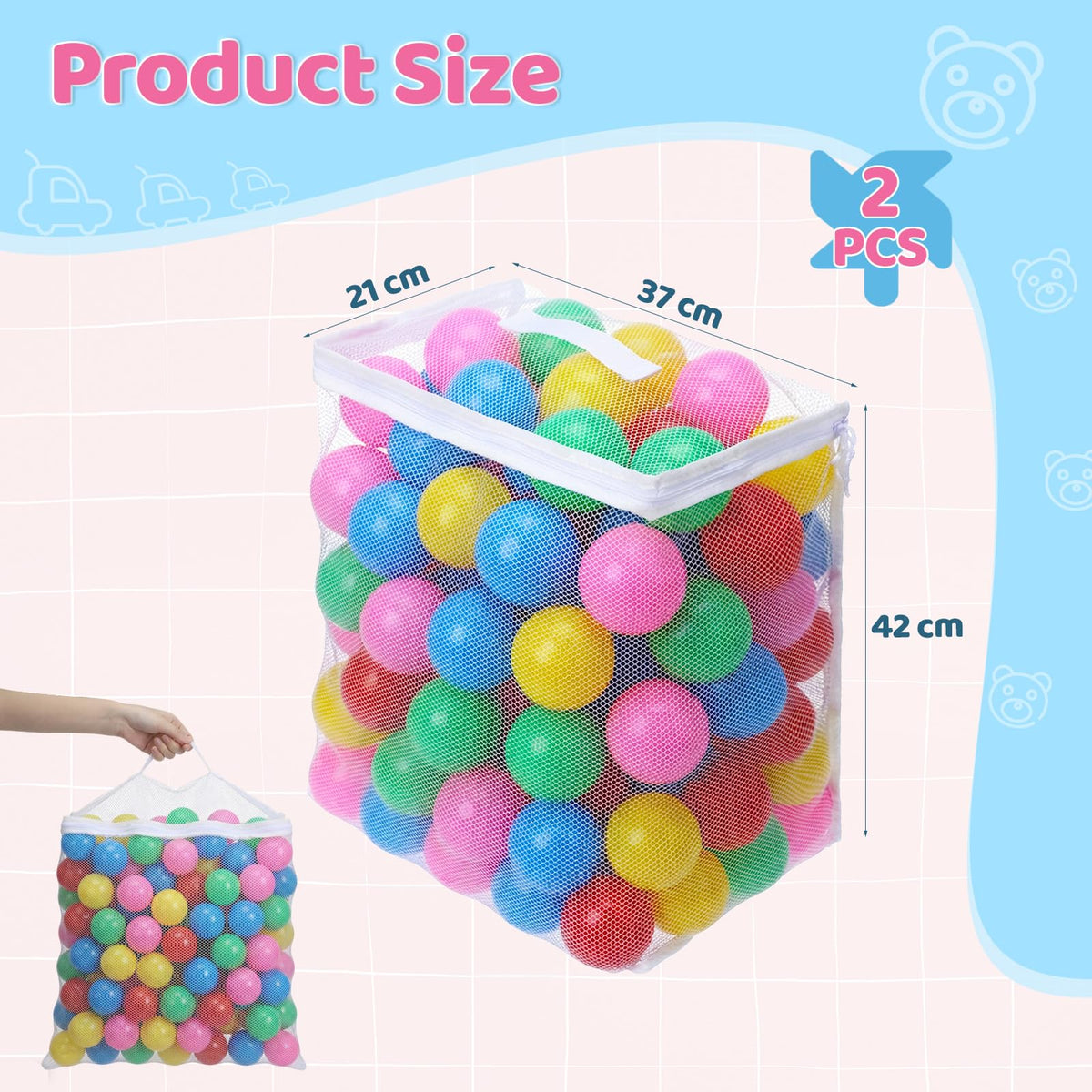 Reusable Storage Mesh Bag V3956