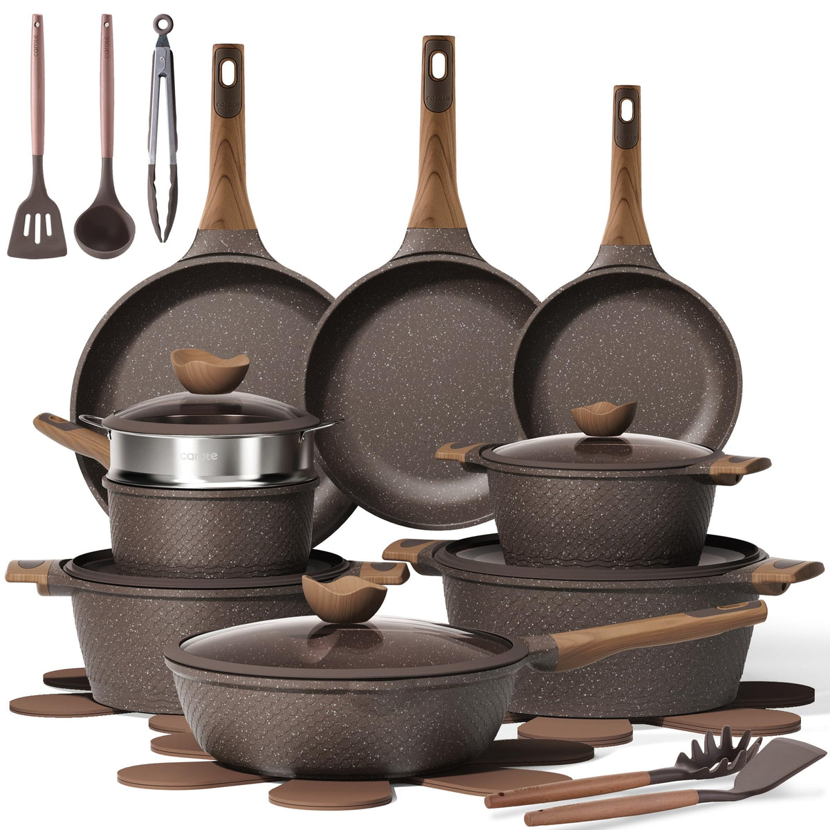 26pcs Nonstick Cookware Set O8144
