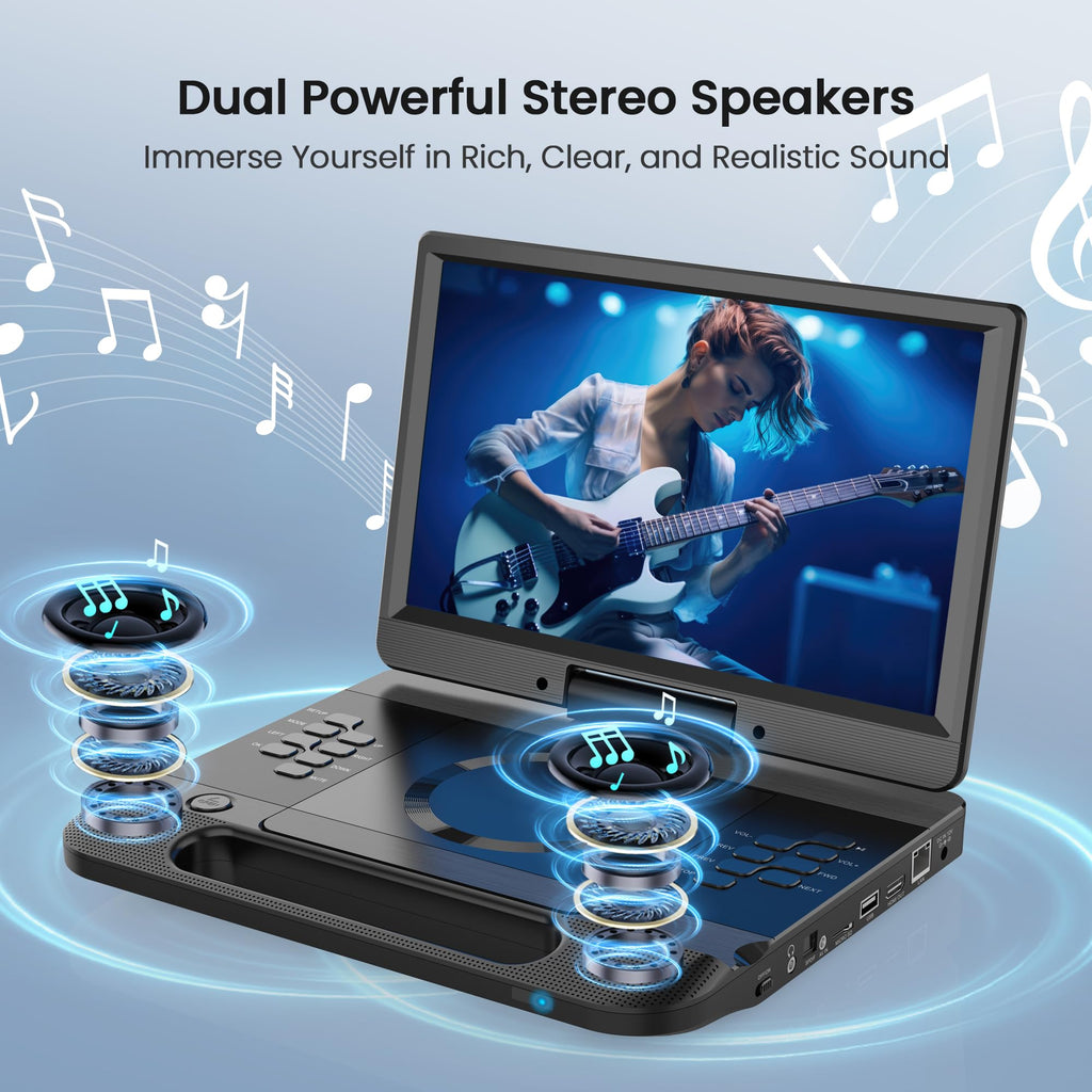 13.3” Portable Blu-ray Player O101
