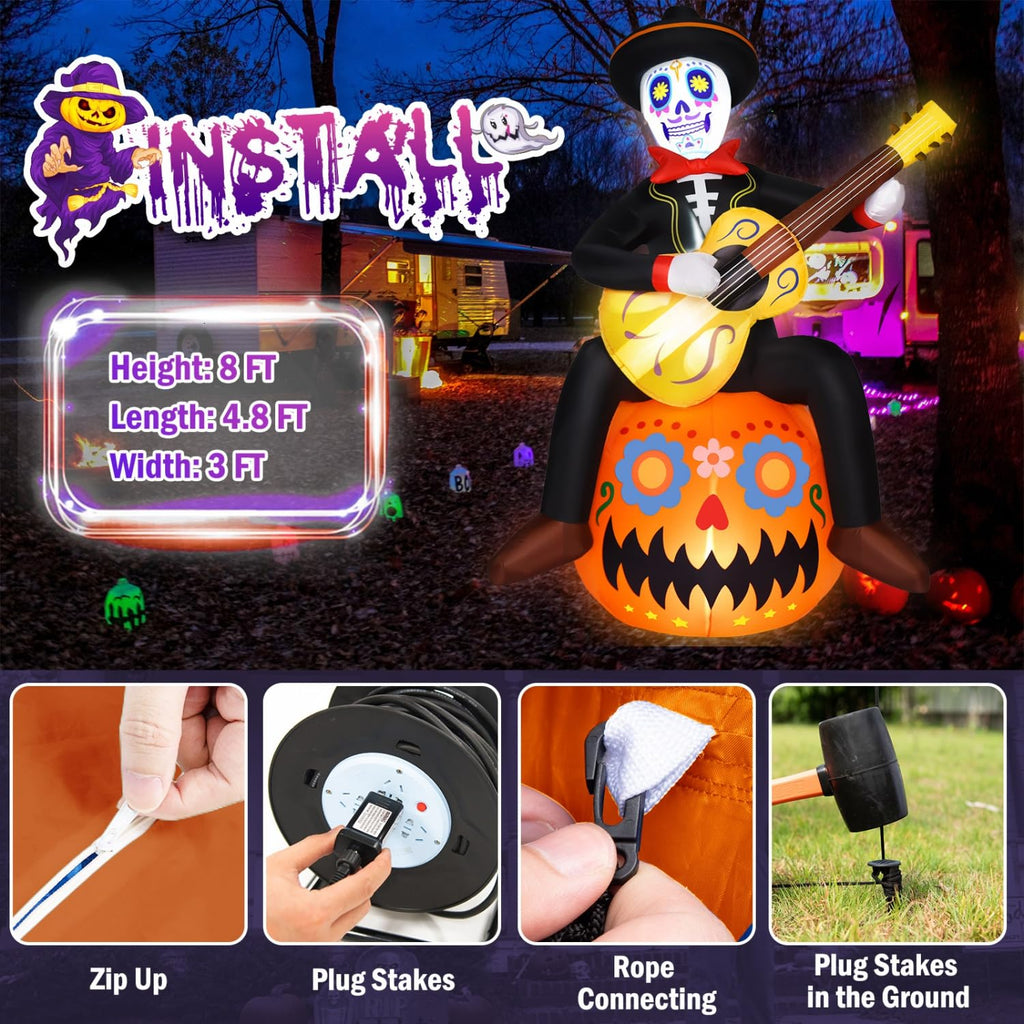 8 FT Outdoor Inflatables Decorations N352579