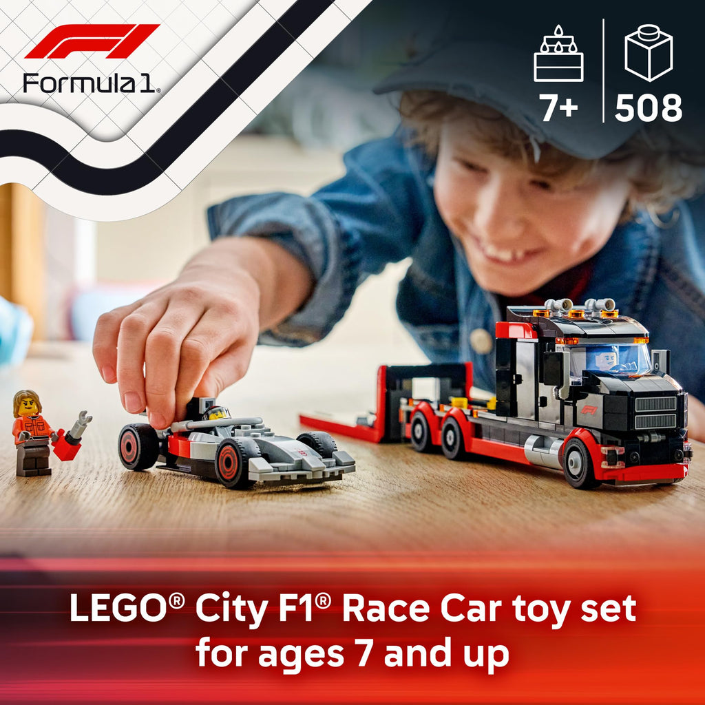 F1 Display Truck with Race Car Z1249