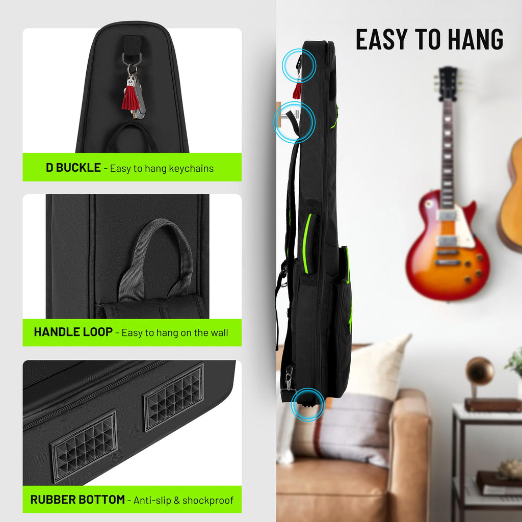 0.47in Thick Padding Electric Guitar Bag S287