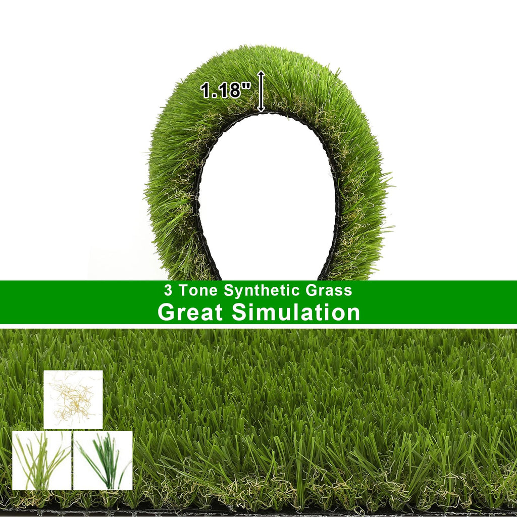 20x25 inches Artificial Grass Pad with Drainage Holes O101