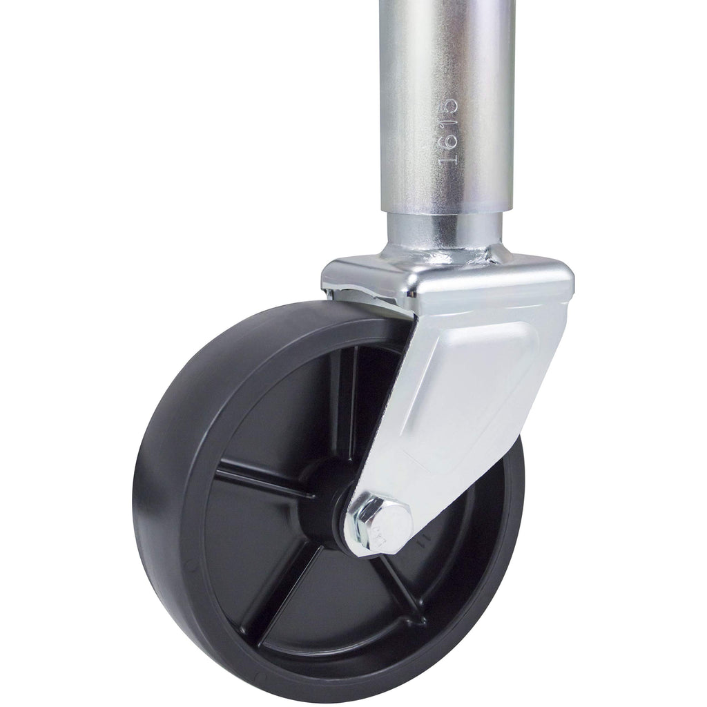 Swivel Marine Tongue Jack 1000 lb Capacity 10" Travel 6" Wheel O1064