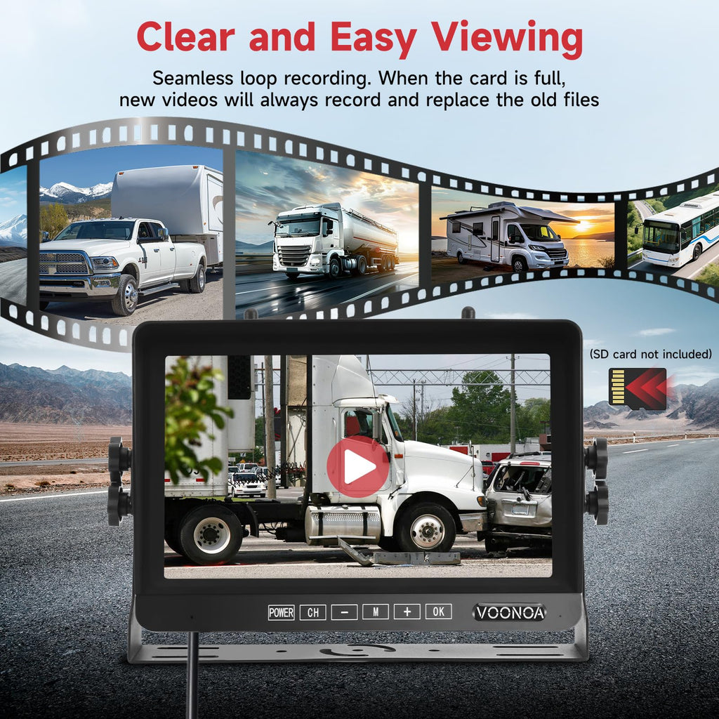 Wireless RV Backup Camera System X21182