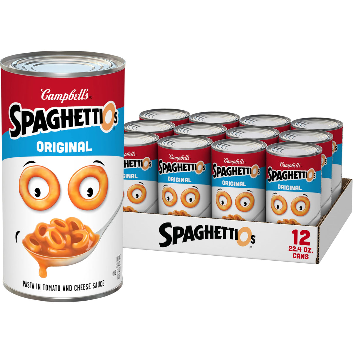 Canned Pasta 22.4 OZ Pack of 12 N673295
