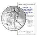 1 oz Silver Eagle Uncirculated U7666