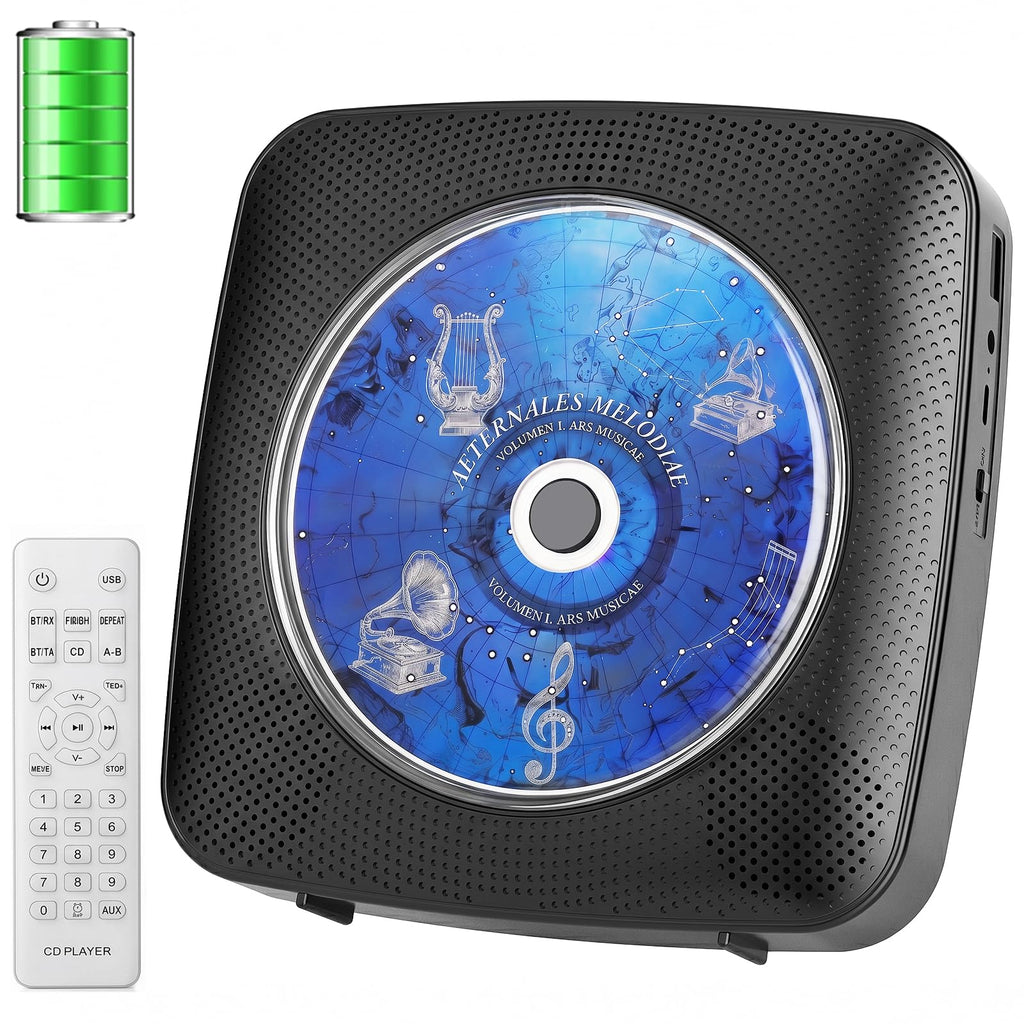 Portable Bluetooth CD Player Q1744