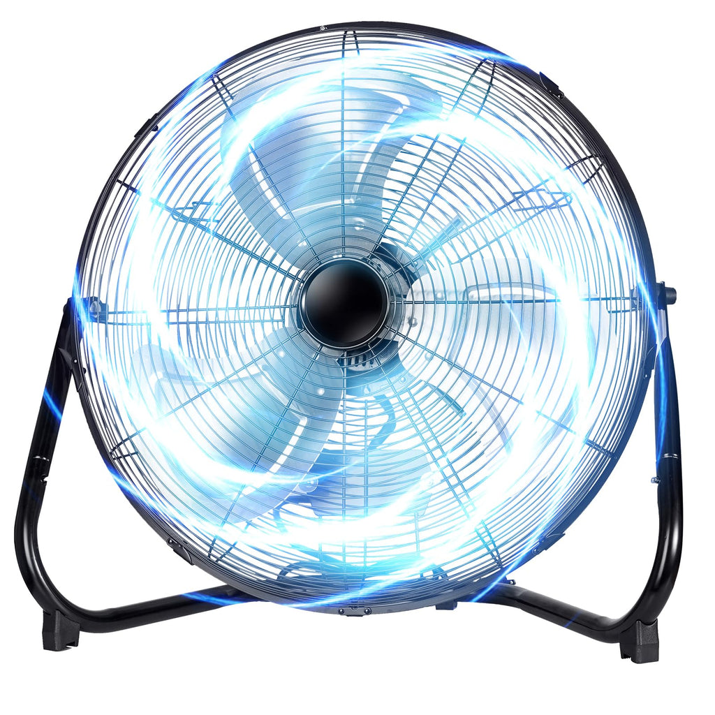 20 Inch Heavy Duty High Velocity Metal Floor Fan F932