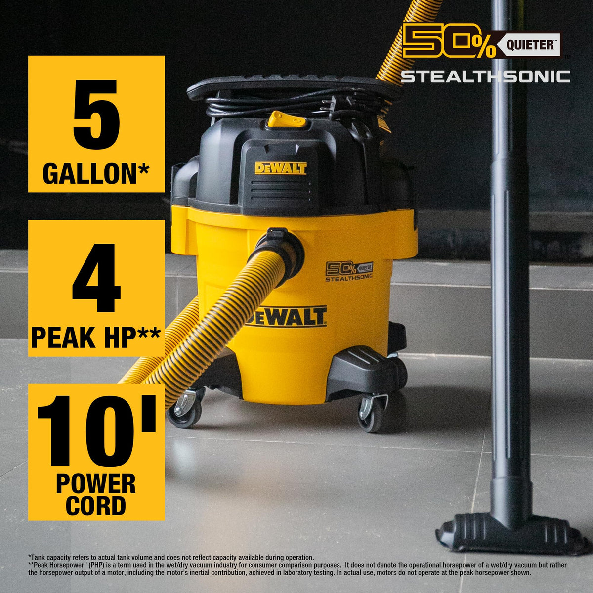 Wet and Dry Shop Vacuum 5 Gal 4 HP A96591