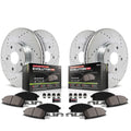 Brake Pad & Rotor Kit Front & Rear K818