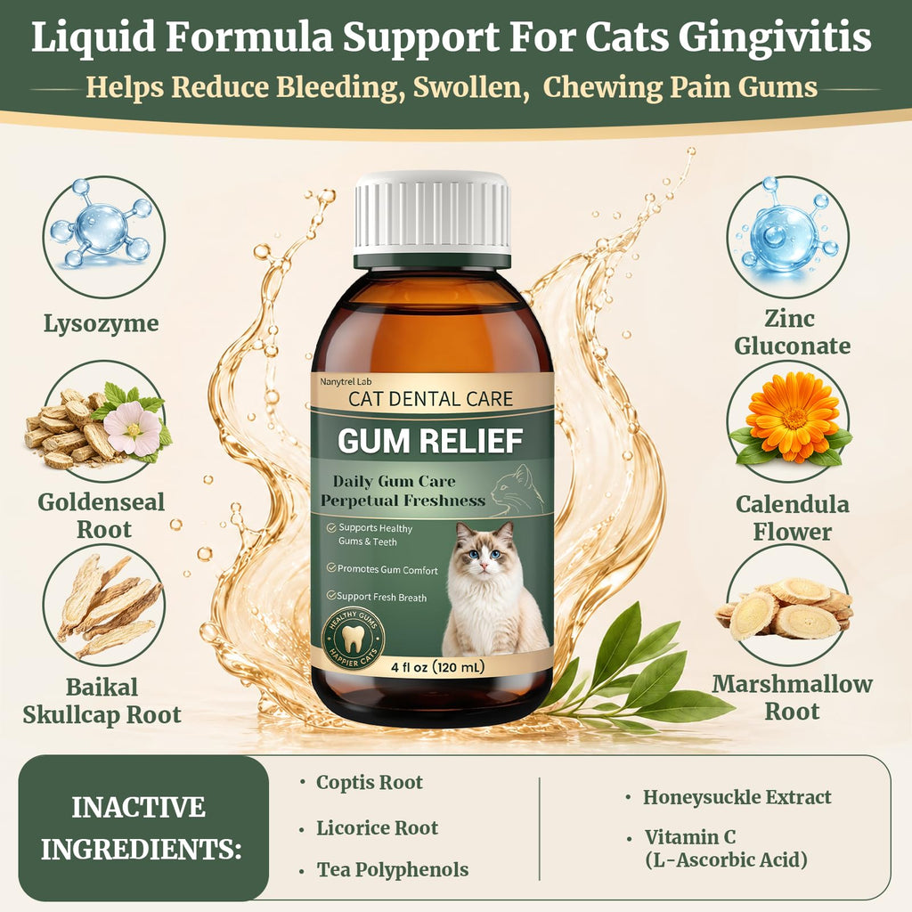 Cat Dental Care Gingivitis Treatment H26246