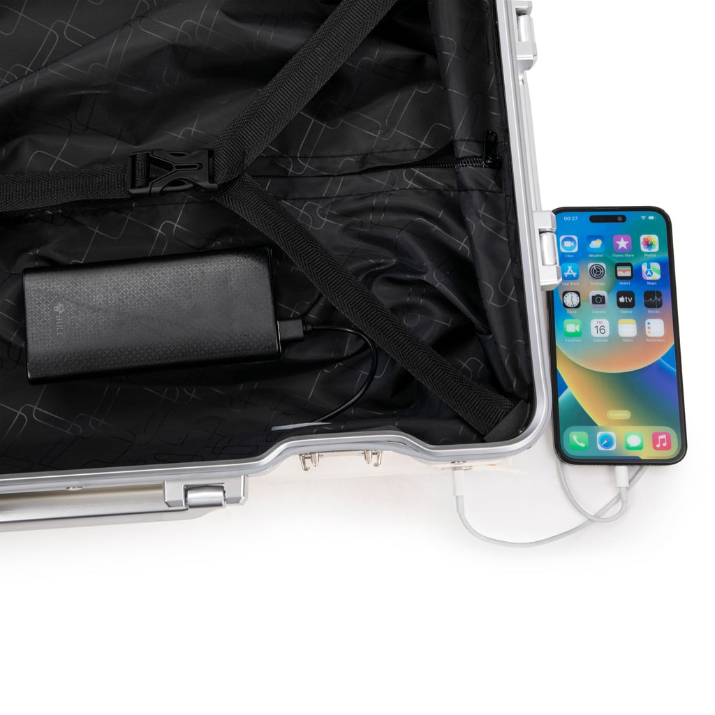 20 In Aluminum Frame ABS Hard Shell Carry On Luggage S48989