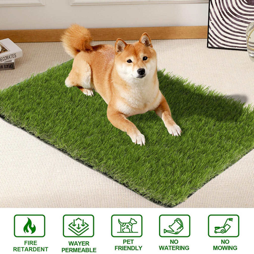 20x25 inches Artificial Grass Pad with Drainage Holes O101