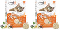 Pea Husk Clumping Cat Litter 12.3 lb Pack of 2 F875
