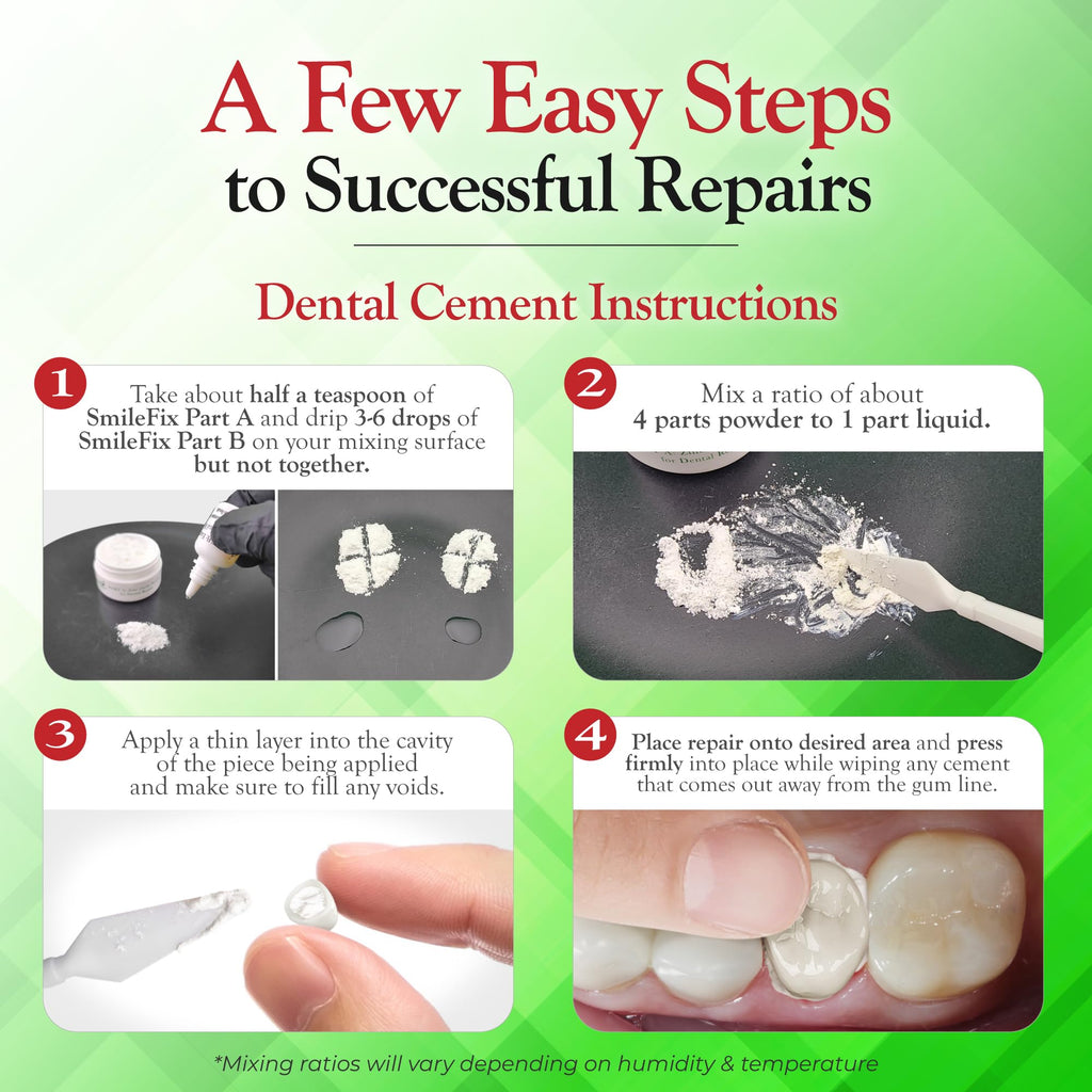 Dental Cement & Filling Repair Kit N4138
