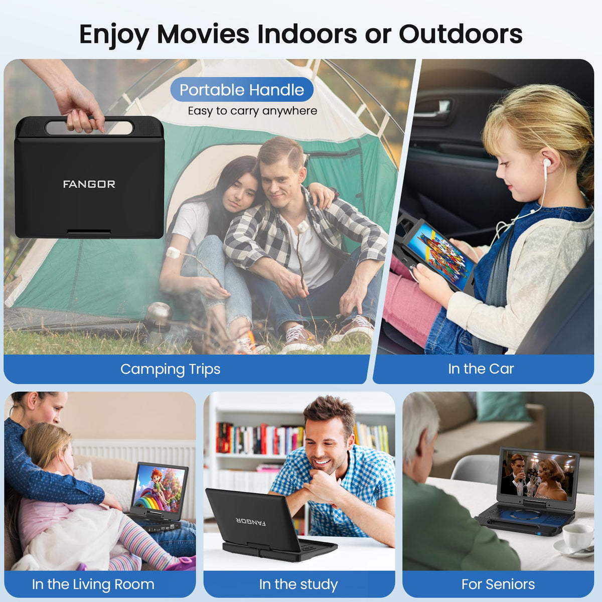 13.3” Portable Blu-ray Player O101