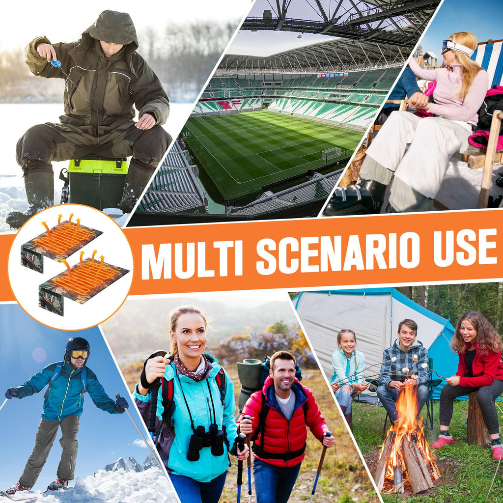 2 Pcs Heated Hunting Seat Cushion Pad A4954
