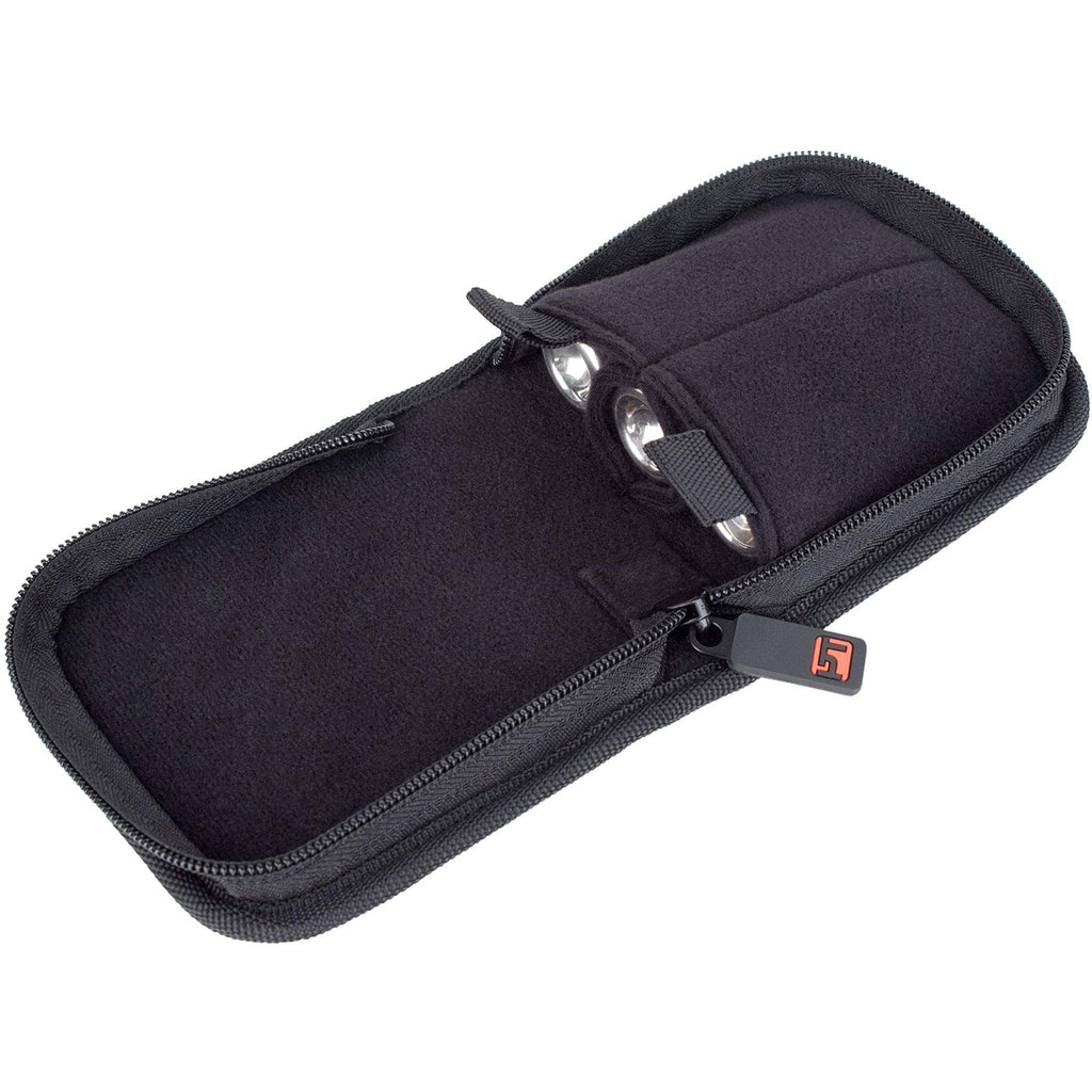 Trumpet/Small Brass 3-Piece Nylon Mouthpiece Pouch with Zipper Closure P390