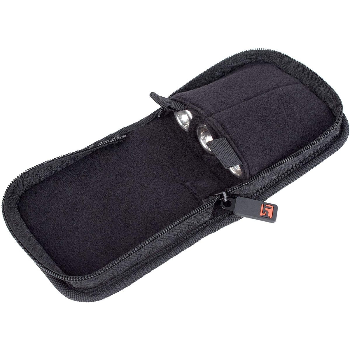Trumpet/Small Brass 3-Piece Nylon Mouthpiece Pouch with Zipper Closure P390