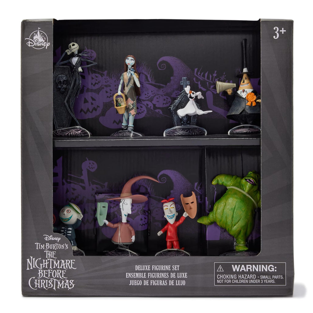 8 Fully Sculpted Figures in Double-Tiered Box with Scenic Backgrounds W9923