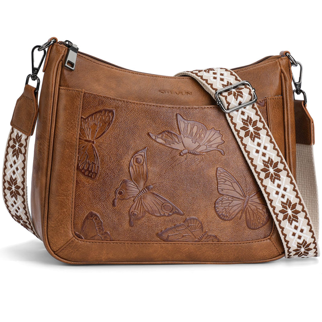 Vegan Leather Crossbody Bag A115