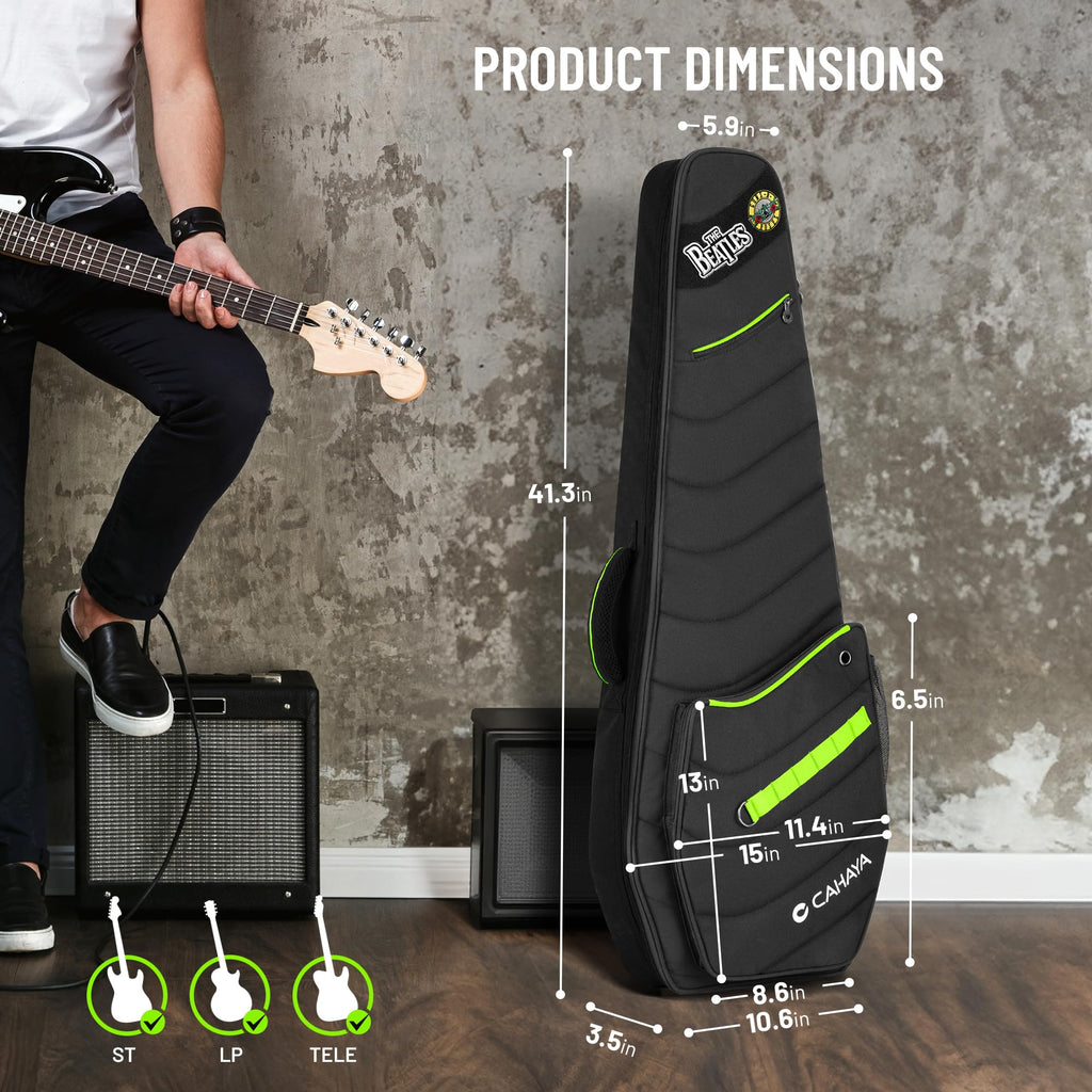 0.47in Thick Padding Electric Guitar Bag S287