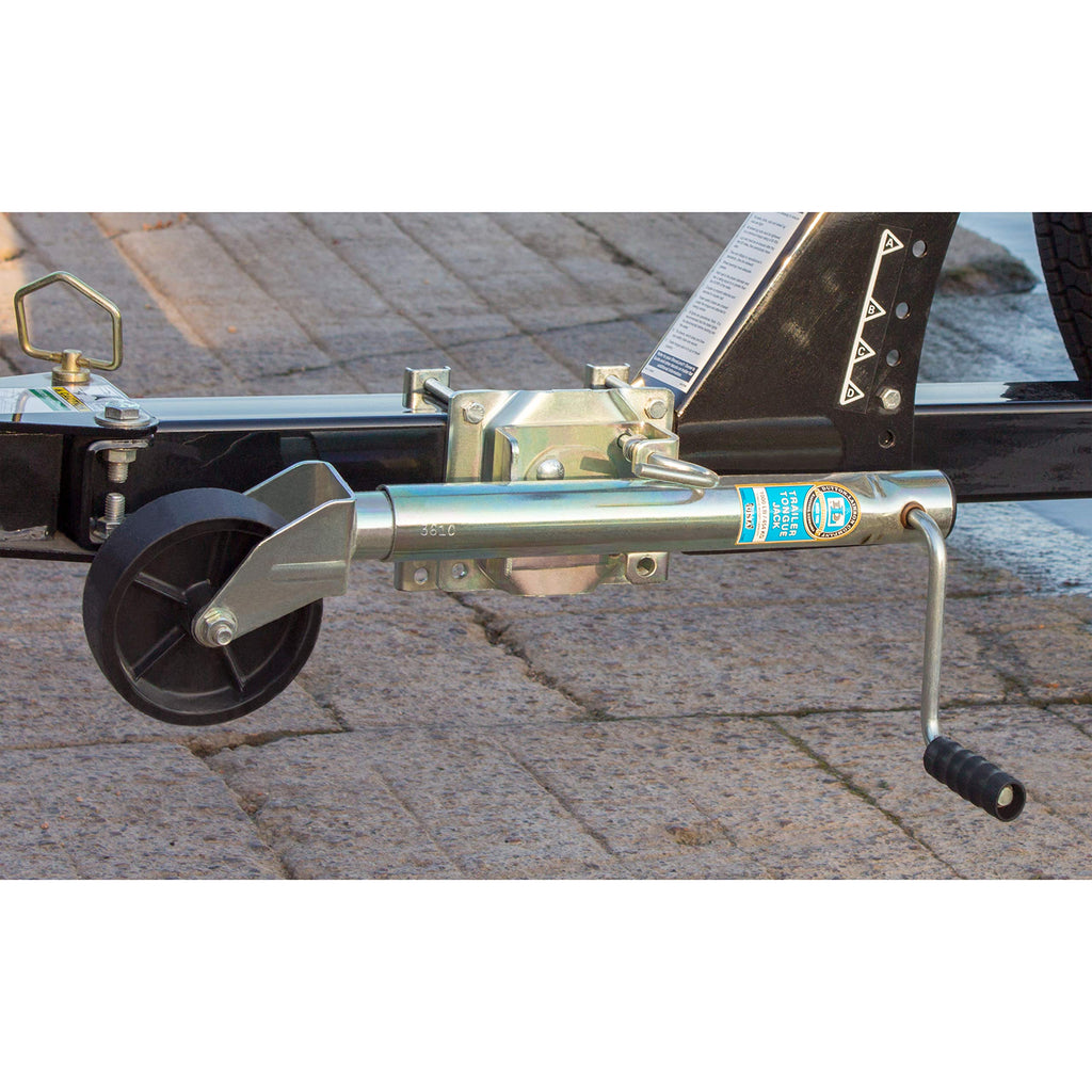 Swivel Marine Tongue Jack 1000 lb Capacity 10" Travel 6" Wheel O1064