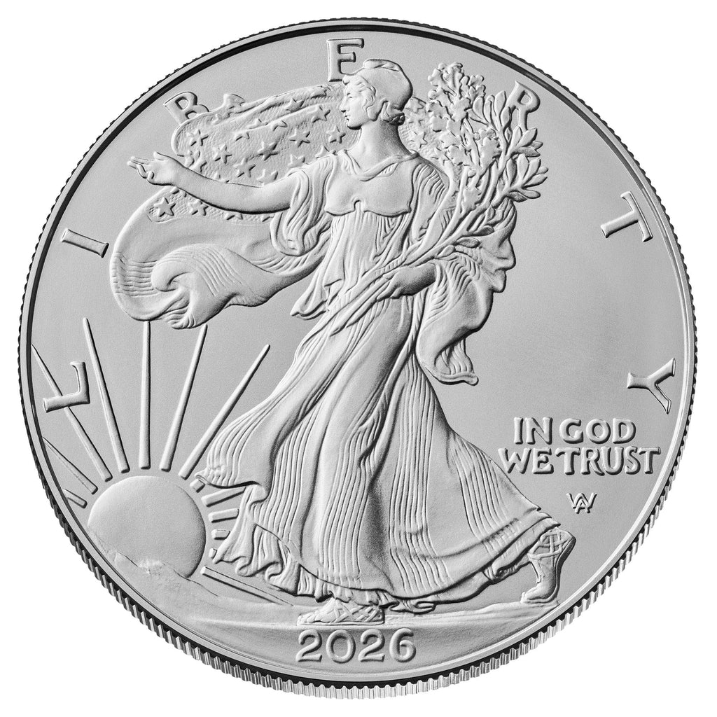 2026 U.S. Silver Eagle 1 oz Brilliant Uncirculated Dollar M371674